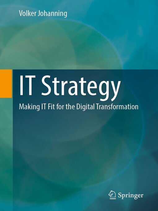 Title details for IT Strategy by Volker Johanning - Available